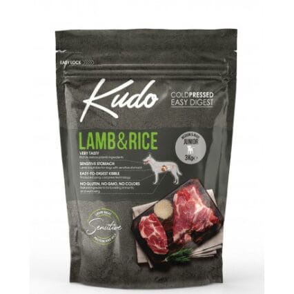 Kudo – Lamb and Rice – Medium Maxi Junior
