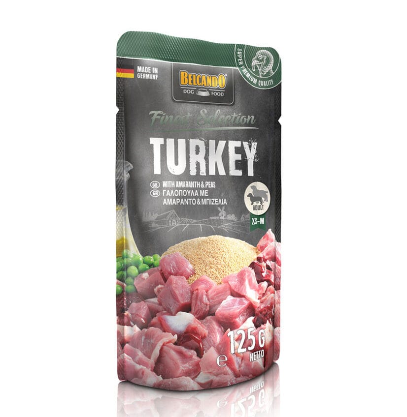 Belcando Turkey With Amaranth & Peas 125 გრ