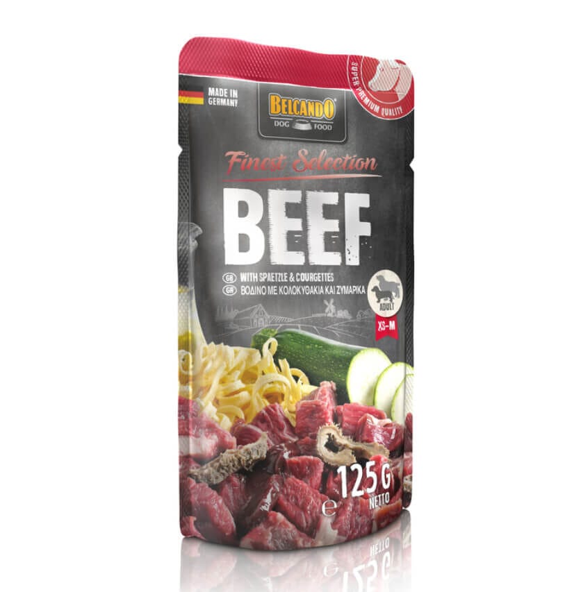 Belcando Beef With Spaetzle & Courgettes 125 გრ