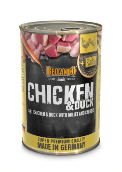 Belcando Chicken & Duck With Millet and Carrots 400 გრ