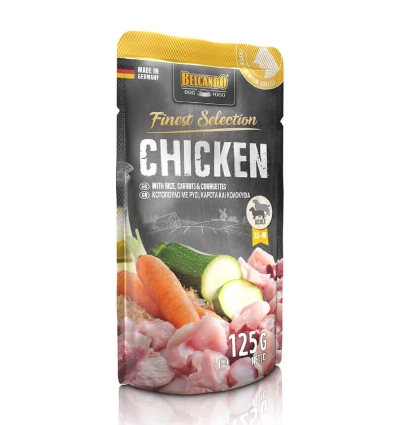 Belcando Chicken With Rice Carrots & Courgettes 125 გრ