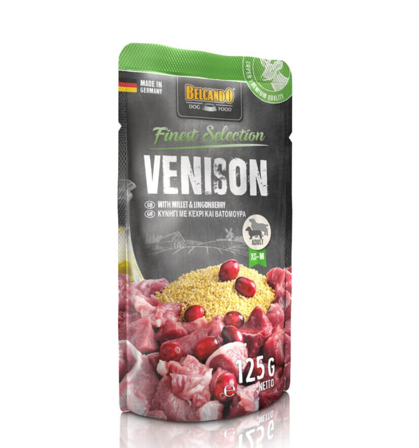 Belcando Venison With Millet & Lingonberry 125 გრ