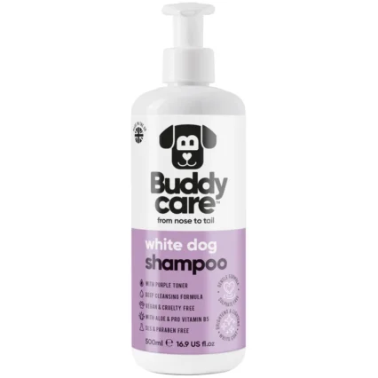 Buddycare - White Dog - ძაღლის შამპუნი 500მლ